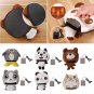 Practical Cute Animal Cartoon Thick Plush Winter Heated Warm Mouse Pad Hand Warm