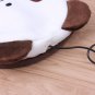 Practical Cute Animal Cartoon Thick Plush Winter Heated Warm Mouse Pad Hand Warm