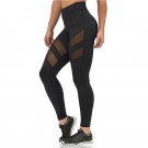 Athleisure Leggings For Women Mesh Splice Fitness Leggins Slim Legging Pants
