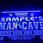 Name Personalized Custom Man Cave Soccer Bar Beer Neon Sign Hang Sign Home