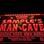 Name Personalized Custom Man Cave Soccer Bar Beer Neon Sign Hang Sign Home