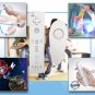 6 color 2in1 Wireless Remote Controller and Nunchuk Controller for Nintendo