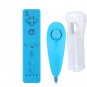 6 color 2in1 Wireless Remote Controller and Nunchuk Controller for Nintendo
