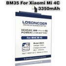 3350mAh 3.84V Battery Replacement For Original Xiaomi 4C Mi4C Mi 4C Batteries