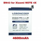 4600mAh Battery For Xiaomi Redmi Note 4X Battery 4 X 5.5 inch Phone Batteries