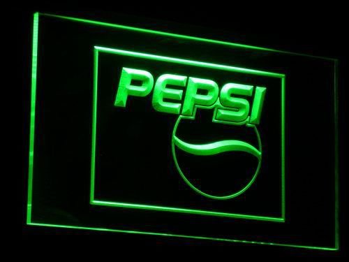 Pepsi Cola Logo Drink Decor LED Neon Sign with On/Off Switch Multi-Colors