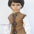 Prince Stephan 18 inch Boy Doll by Carpatina, NEW in Outfit Pictured & Gift Box