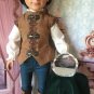 Prince Stephan 18 inch Boy Doll by Carpatina, NEW in Outfit Pictured & Gift Box