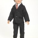 Black Suit, Shirt & Tie for Carpatina 18" Boy Dolls Stephan, Adam & Carter, NEW