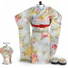 Sun Japanese Kimono and Shoes fit 18 inch American Girl Dolls & Our Generation