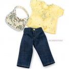 Starlight Doll Blouse, Jeans, Bag fits 18" American Girl or Our Generation, NEW!