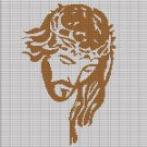 JESUS FACE CROCHET AFGHAN PATTERN GRAPH