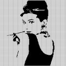 AUDREY HEPBURN CROCHET AFGHAN PATTERN GRAPH