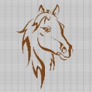 HORSE HEAD CROCHET AFGHAN PATTERN GRAPH