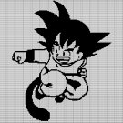 LITTLE SON GOKU CROCHET AFGHAN PATTERN GRAPH