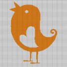 LOVE BIRD CROCHET AFGHAN PATTERN GRAPH