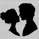 LOVERS CROCHET AFGHAN PATTERN GRAPH