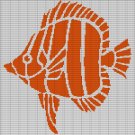 FISH3 CROCHET AFGHAN PATTERN GRAPH