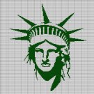 STATUE OF LIBERTY CROCHET AFGHAN PATTERN GRAPH