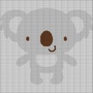 LITTLE KOALA CROCHET AFGHAN PATTERN GRAPH