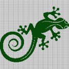 LIZARD CROCHET AFGHAN PATTERN GRAPH