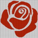 ROSE CROCHET AFGHAN PATTERN GRAPH 1