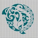 MAORI DOLPHIN CROCHET AFGHAN PATTERN GRAPH