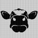 COW FACE CROCHET AFGHAN PATTERN GRAPH