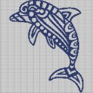 MOTIF DOLPHIN CROCHET AFGHAN PATTERN GRAPH