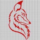 FOX HEAD CROCHET AFGHAN PATTERN GRAPH