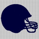 FOOTBALL HELMET CROCHET AFGHAN PATTERN GRAPH
