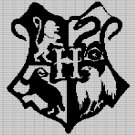HOGWARTS CROCHET AFGHAN PATTERN GRAPH