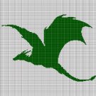GREEN DRAGON CROCHET AFGHAN PATTERN GRAPH