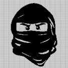 LEGO NINJAGO FACE CROCHET AFGHAN PATTERN GRAPH