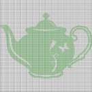 LIGHT GREEN TEAPOT CROCHET AFGHAN PATTERN GRAPH LIGHT GREEN TEAPOT CROCHET AFGHAN PATTERN GRAPH