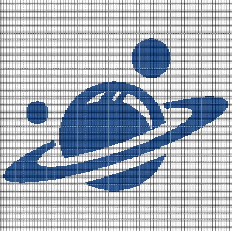 PLANETS CROCHET AFGHAN PATTERN GRAPH