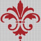 GOTHIC LILY CROCHET AFGHAN PATTERN GRAPH