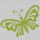 LIME GREEN BUTTEYRFLY CROCHET AFGHAN PATTERN GRAPH LIME GREEN BUTTEYRFLY CROCHET AFGHAN PATTERN GRAPH