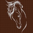 HORSE HEAD CROCHET AFGHAN PATTERN GRAPH2