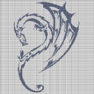 ICE DRAGON CROCHET AFGHAN PATTERN GRAPH
