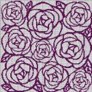 ROSES MOSAIC TAPESTRY STYLE CROCHET AFGHAN PATTERN GRAPH