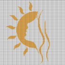 SUNGIRL CROCHET AFGHAN PATTERN GRAPH