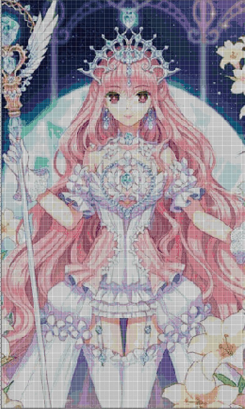 Anime Cross Stitch Patterns | PDF charts for instant download