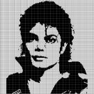 "JACKO" - MICHAEL JACKSON FACE CROCHET AFGHAN PATTERN GRAPH