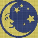 MOON AND STARS CROCHET AFGHAN PATTERN GRAPH