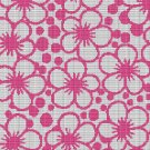 PINK FLOWER MOSAIC TAPESTRY STYLE CROCHET AFGHAN PATTERN GRAPH