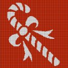 CHRISTMAS CANDY CONE CROCHET AFGHAN PATTERN GRAPH