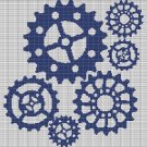 GEARS CROCHET AFGHAN PATTERN GRAPH
