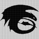 TOOTHLESS CROCHET AFGHAN PATTERN GRAPH