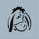 EEYORE FACE CROCHET AFGHAN PATTERN GRAPH